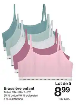 Zeeman Brassiere enfant offre