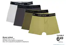 Zeeman Boxer enfant offre