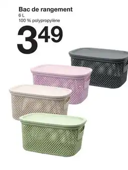 Zeeman Bac de rangement offre