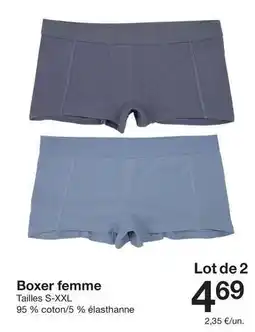 Zeeman Boxer femme offre