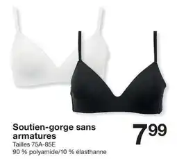Zeeman Soutien-gorge sans armatures offre