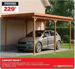 Brico Dépôt Dim - carport 3xes m offre