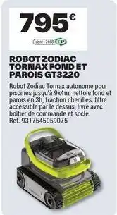 Brico Dépôt Zodiac - robot torniax foin et parois gt3220 offre