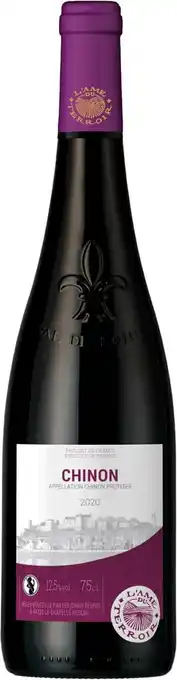 Match L'âme du terroir chinon aop offre