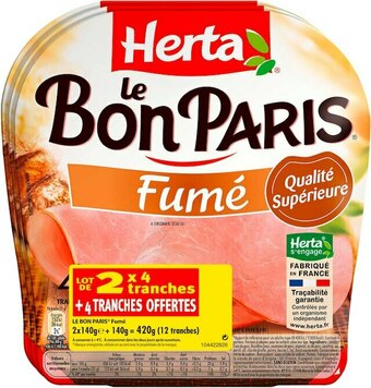 Match Herta jambon le bon paris offre