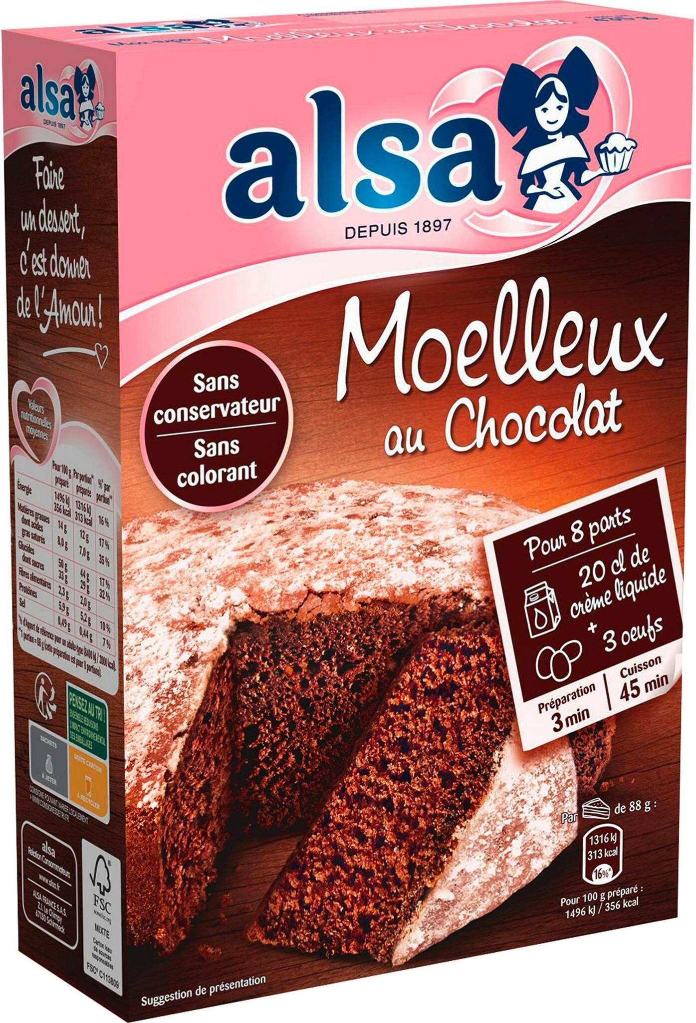 Promo Alsa Preparation Pour Gateau Chez Match