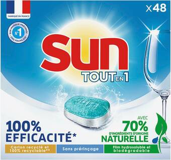 Match Sun tablettes lave-vaisselle tout en un offre