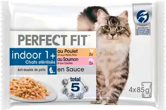 Match Perfect fit sachets fraîcheur pour chat stérilisé offre