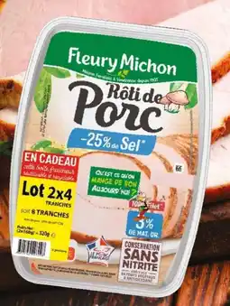 E.Leclerc Fleury Michon Rôti de Porc offre