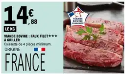 E.Leclerc Viande Bovine Faux Filet offre