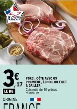 E.Leclerc Le Porc Français offre