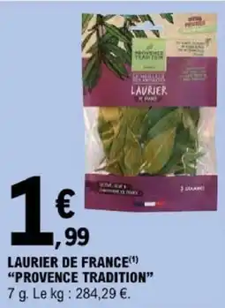 E.Leclerc Laurier de France offre