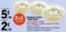 E.Leclerc CROC'FRAIS Houmous Extra offre