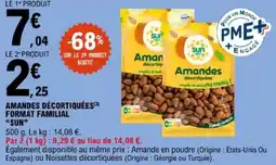 E.Leclerc Sun Amandes décortiquées offre