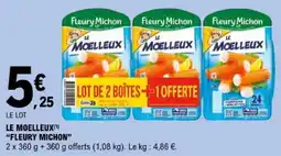 E.Leclerc Fleury Michon Le Moelleux offre