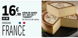 E.Leclerc CHABERT Cœur de Savoie offre