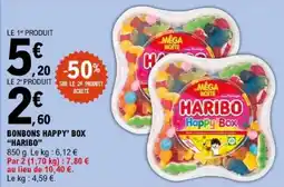 E.Leclerc HARIBO Bonbons Happy' Box offre
