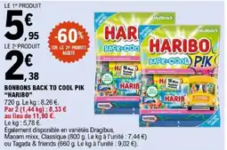 E.Leclerc Haribo back to cool pik offre