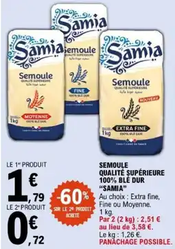 E.Leclerc Samia Semoule offre