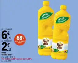 E.Leclerc Fruit d'Or Huile offre