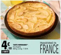 E.Leclerc TARTE NORMANDE offre