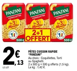 E.Leclerc PANZANI Coquillettes offre