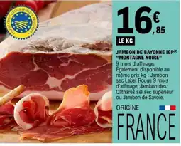 E.Leclerc JAMBON DE BAYONNE IGP offre