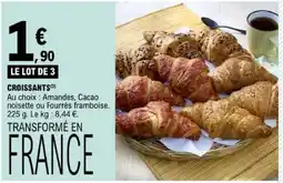 E.Leclerc CROISSANTS offre