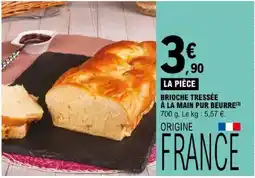 E.Leclerc Brioche Tressée offre