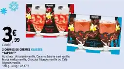 E.Leclerc SAPORIT Crèmes glacées offre