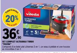 E.Leclerc VILEDA ULTRAMAX TURBO offre