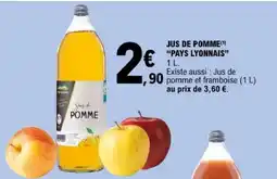 E.Leclerc PAYS LYONNAIS Jus de Pomme offre