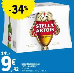 E.Leclerc STELLA ARTOIS offre