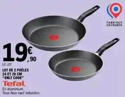 E.Leclerc Tefal POÊLES offre