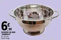 E.Leclerc BAUMALU PASSOIRE EN INOX offre