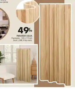 La Foir'Fouille Colva paravent offre