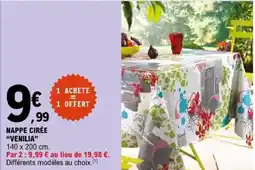 E.Leclerc VENILIA NAPPE CIRÉE offre