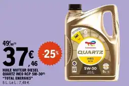 E.Leclerc TotalEnergies Quartz Ineo RCP offre