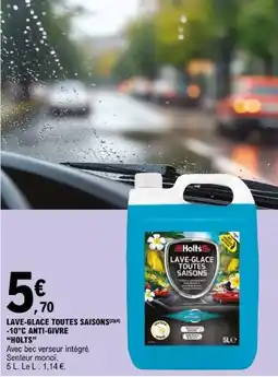 E.Leclerc HOLTS LAVE-GLACE TOUTES SAISONS offre