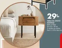 La Foir'Fouille Table de chevet heritage offre