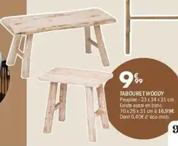 La Foir'Fouille Tabouret woody offre