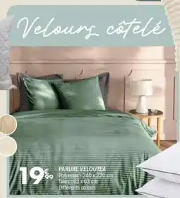 La Foir'Fouille Parure velouta offre