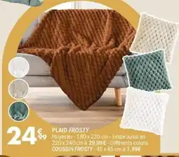 La Foir'Fouille PLAID FROSTY offre