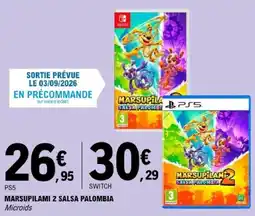 E.Leclerc Microids MARSUPILAMI 2 SALSA PALOMBIA offre