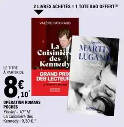E.Leclerc POCKET La cuisinière des Kennedy offre
