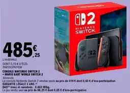 E.Leclerc Nintendo CONSOLE NINTENDO SWITCH 2 offre