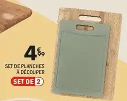 La Foir'Fouille SET DE PLANCHES À DÉCOUPER offre
