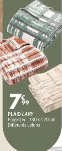 La Foir'Fouille Plaid lary offre