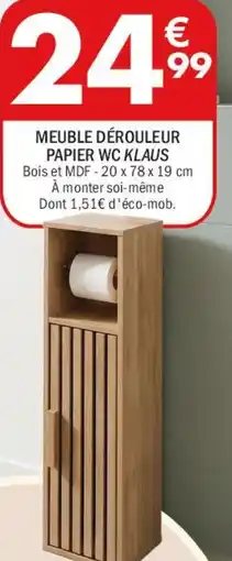 La Foir'Fouille Meubke derouleur papier wc klaus offre
