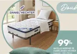 La Foir'Fouille Daniel hechter matelas mémoire de forme offre